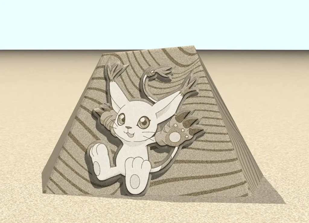 2025八里城市沙雕展-沙雕作品-迪路獸