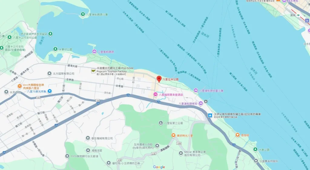 2025 八里城市沙雕展-地圖資訊