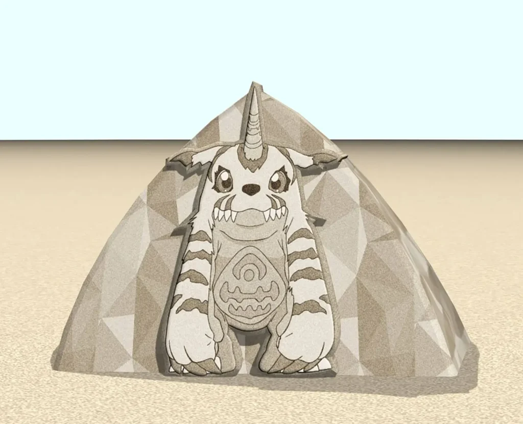 2025八里城市沙雕展-沙雕作品-加布獸