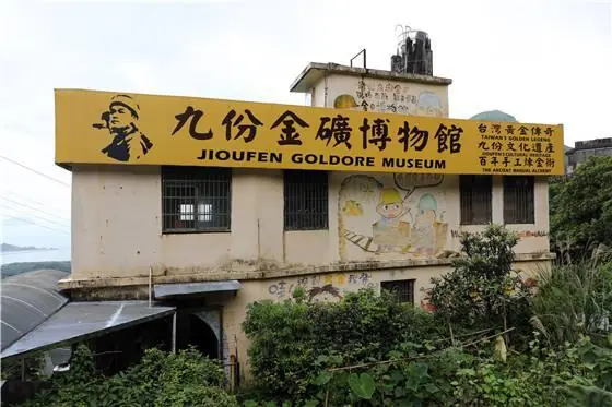 九份金礦博物館外觀