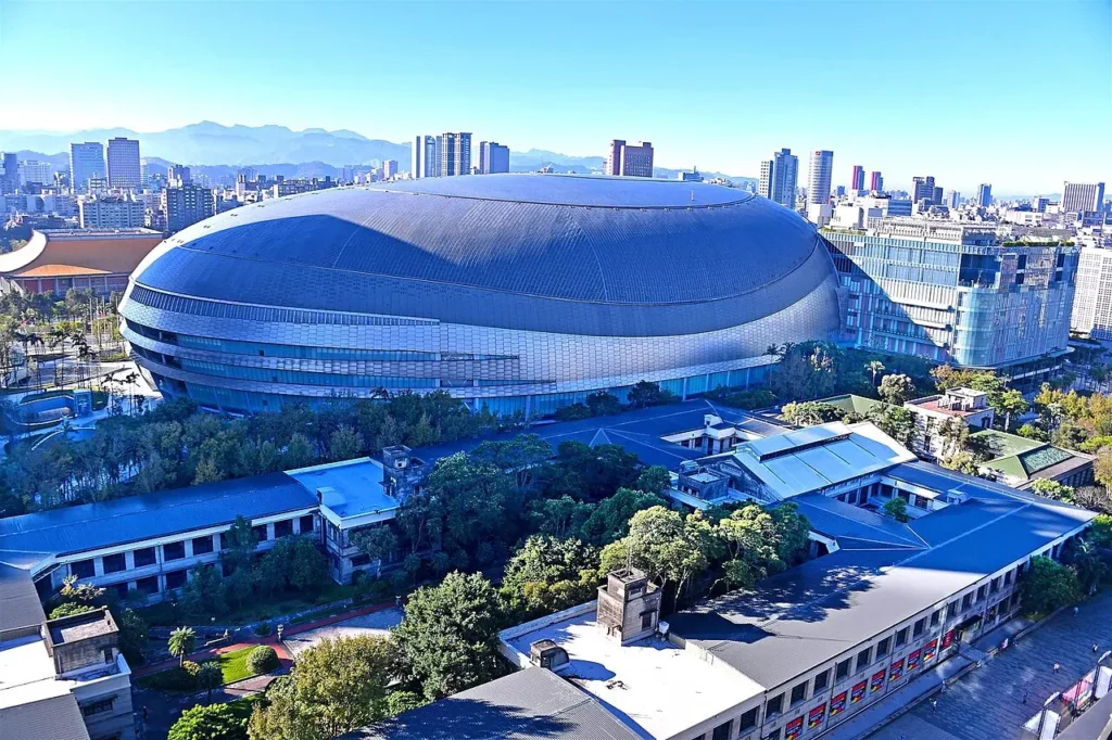 台北大巨蛋外觀