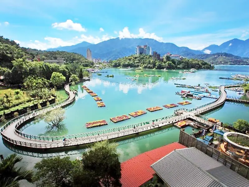 日月潭風景圖 日月潭風景圖
