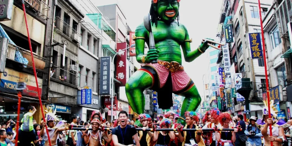 基隆國際海洋老鷹嘉年華-遊街景照