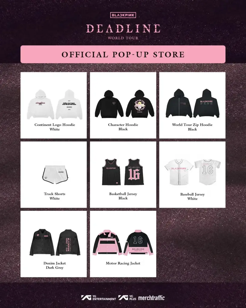 BLACKPINK 快閃店登台北大巨蛋:限定周邊開賣!